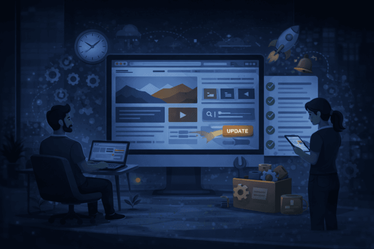 Save Time With a Site That Is Easy to Manage